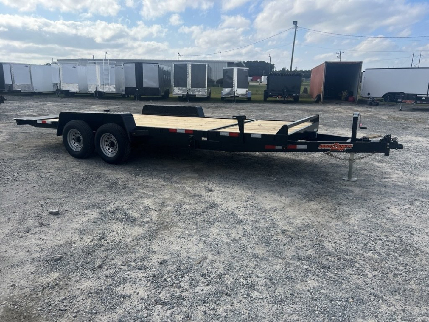 New 2027 Down 2 Earth Trailers 82" x 18' Equipment Trailer – 7K GVWR