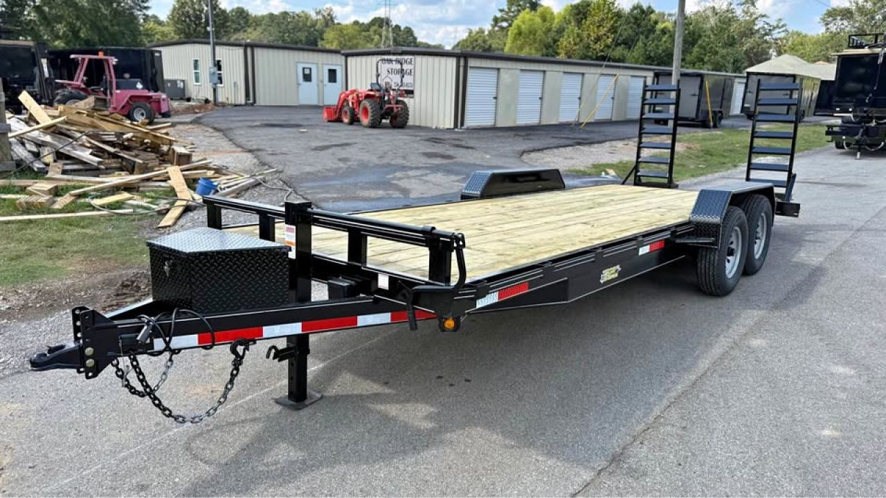 New 2025 Oak Ridge 82x22 14k Equipment Trailer