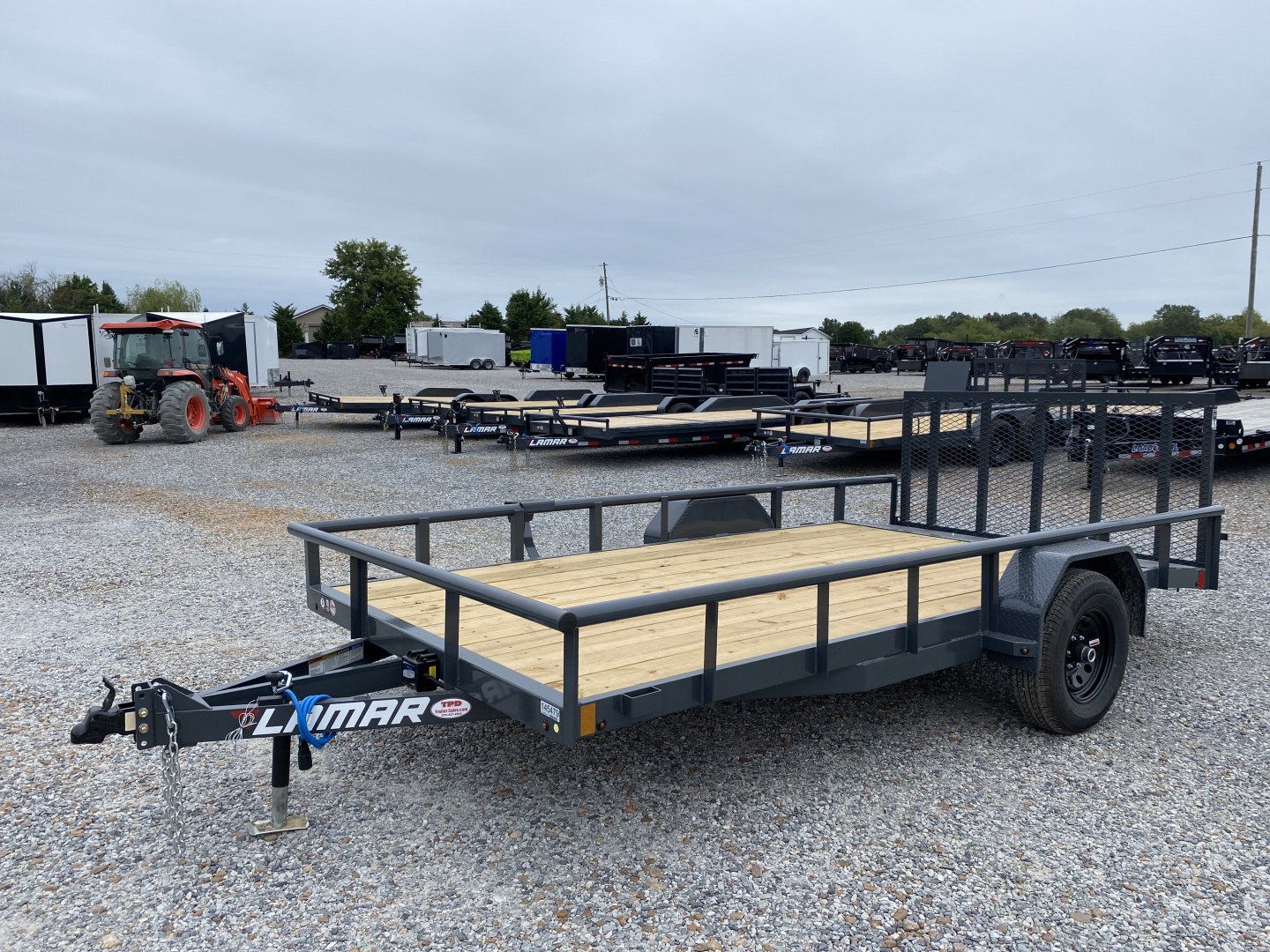 New 2026 Lamar Utility Trailer | 83" x 14' | 5K GVWR