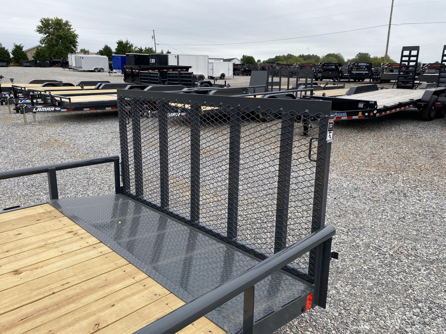 New 2026 Lamar Utility Trailer | 83" x 14' | 5K GVWR