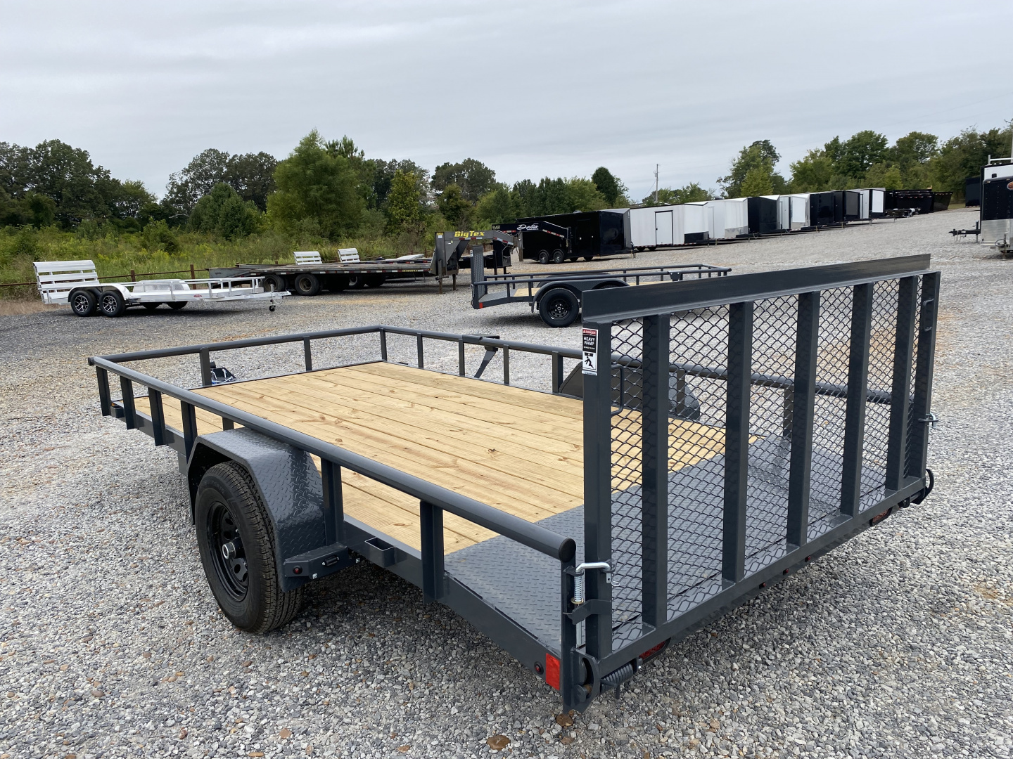 New 2026 Lamar Utility Trailer | 83" x 14' | 5K GVWR