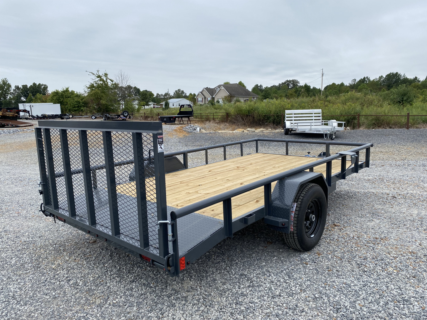 New 2026 Lamar Utility Trailer | 83" x 14' | 5K GVWR