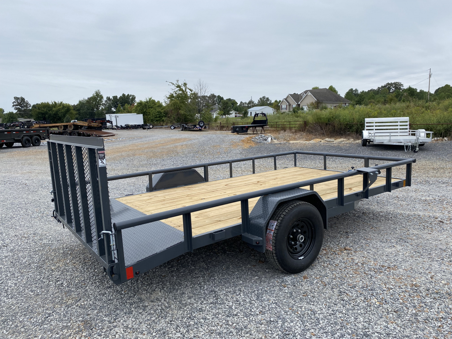 New 2026 Lamar Utility Trailer | 83" x 14' | 5K GVWR