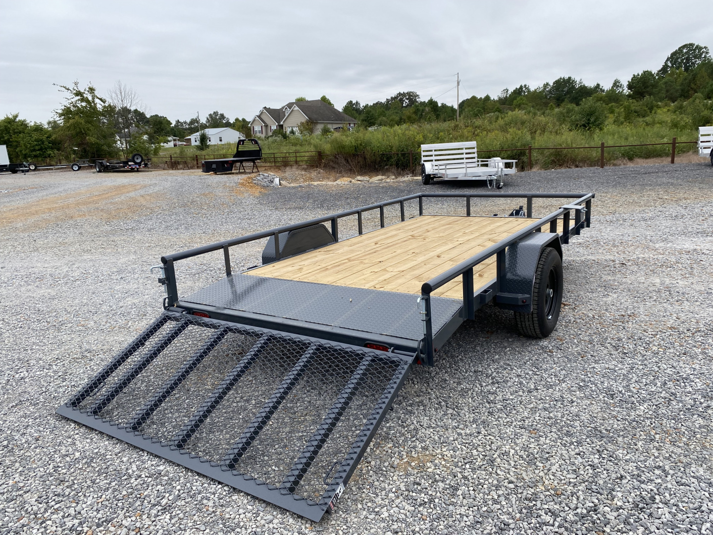 New 2026 Lamar Utility Trailer | 83" x 14' | 5K GVWR