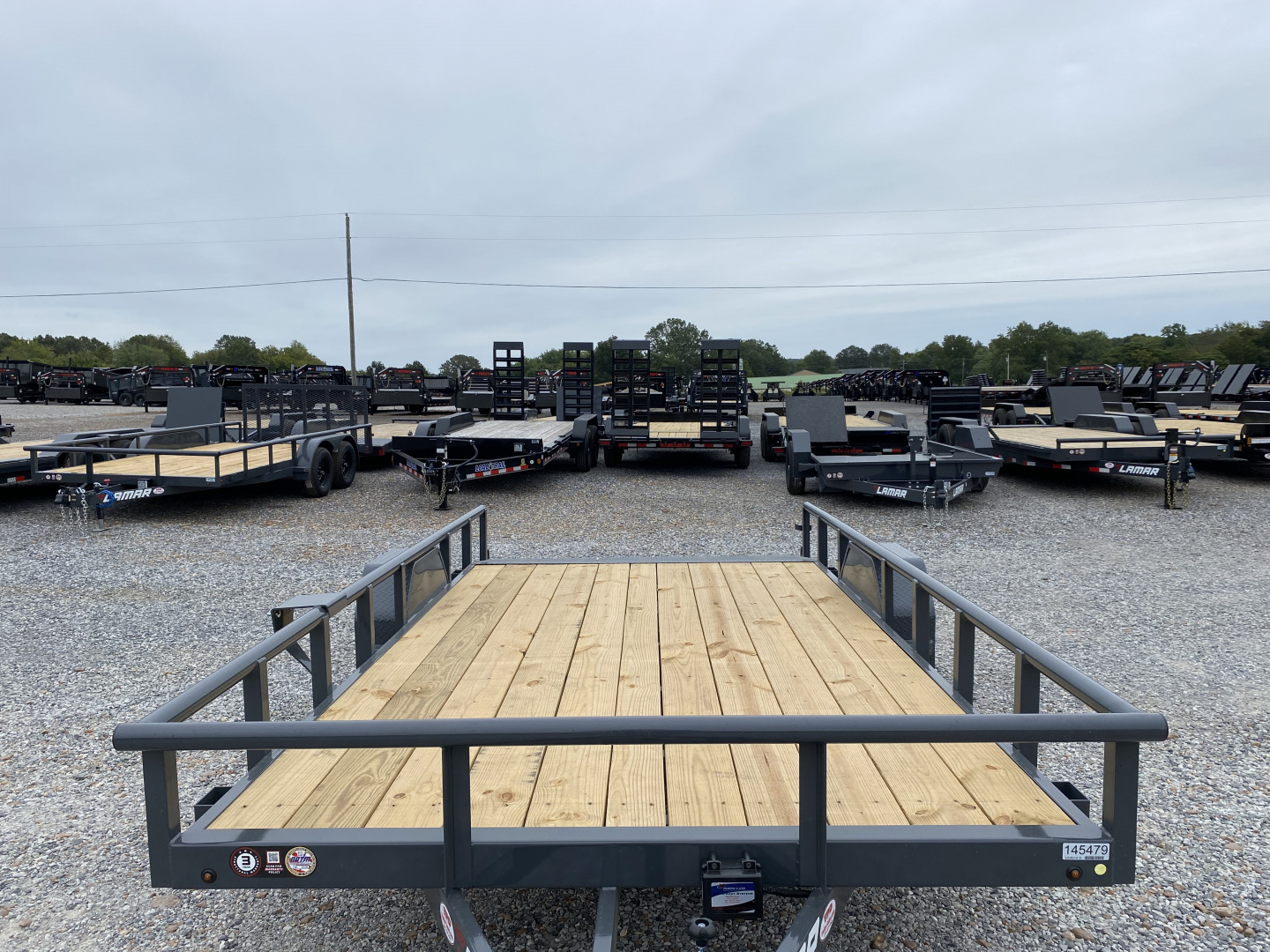 New 2026 Lamar Utility Trailer | 83" x 14' | 5K GVWR