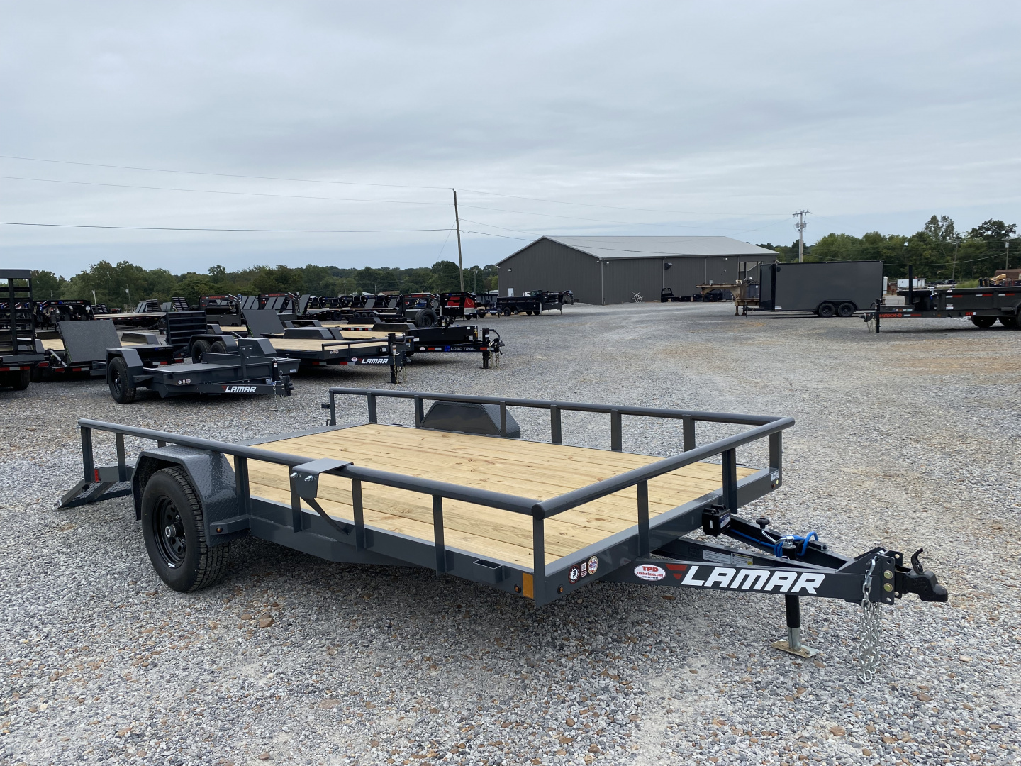 New 2026 Lamar Utility Trailer | 83" x 14' | 5K GVWR