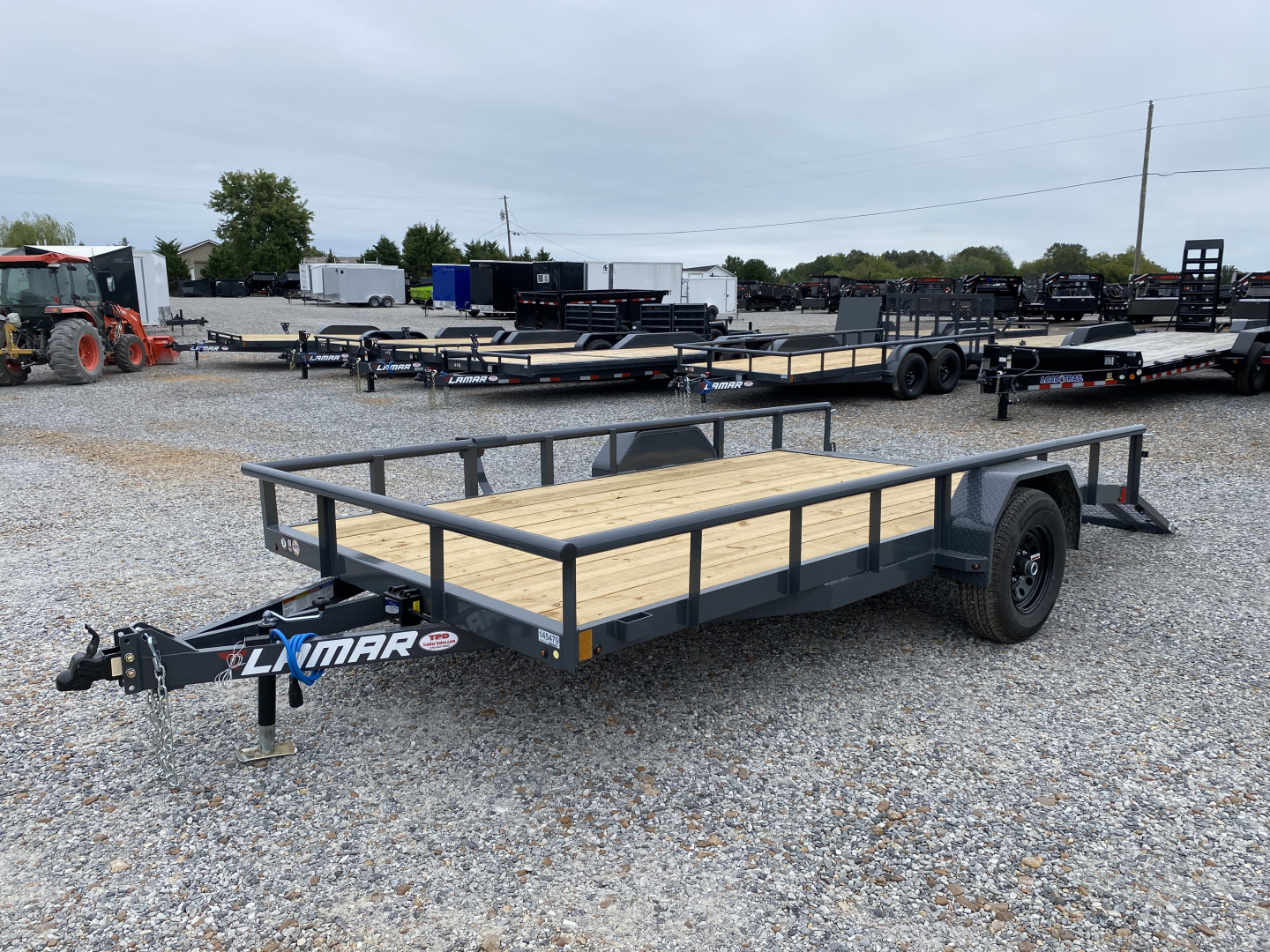 New 2026 Lamar Utility Trailer | 83" x 14' | 5K GVWR
