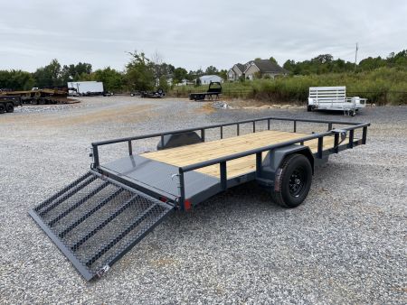 New 2026 Lamar Utility Trailer | 83" x 14' | 5K GVWR