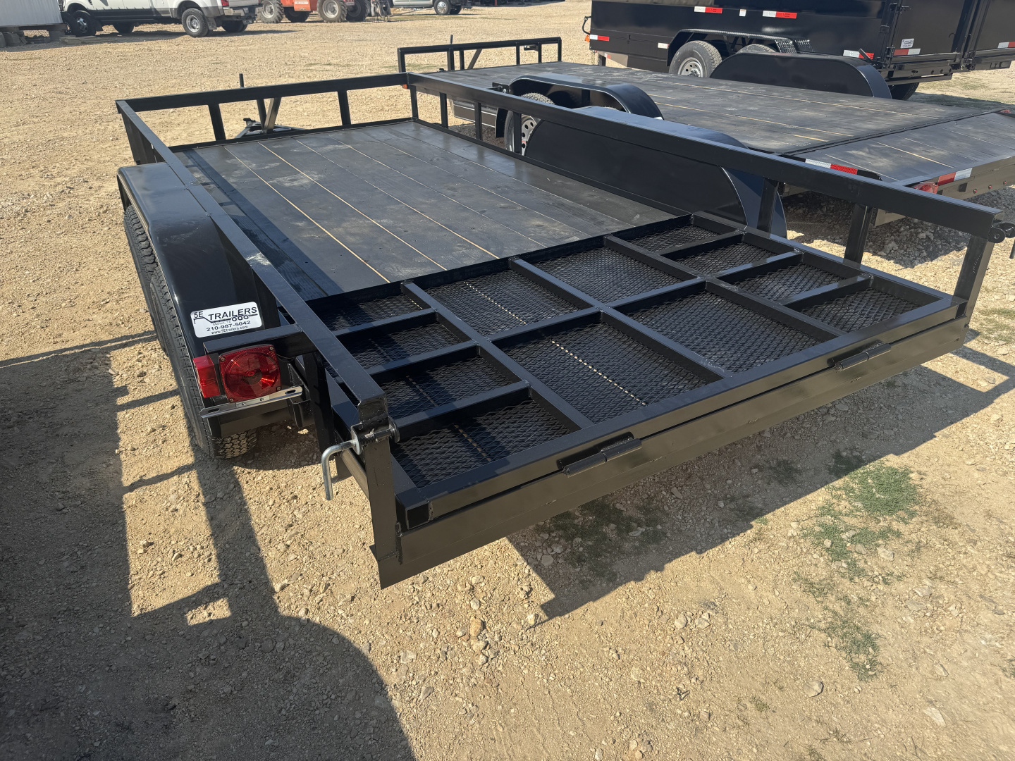 New 2025 Centex Trailers 6.4X147KBP Utility Trailer
