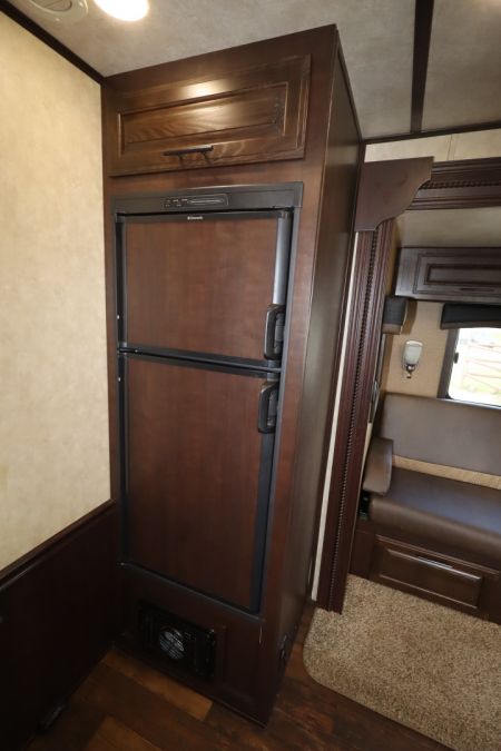 Used 2017 Bison Trailers 3 Horse LQ W/Slide-out Horse Trailer