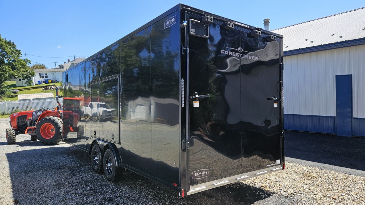 New 2026 Lightning Trailers V8.5X24TA Car / Racing Trailer