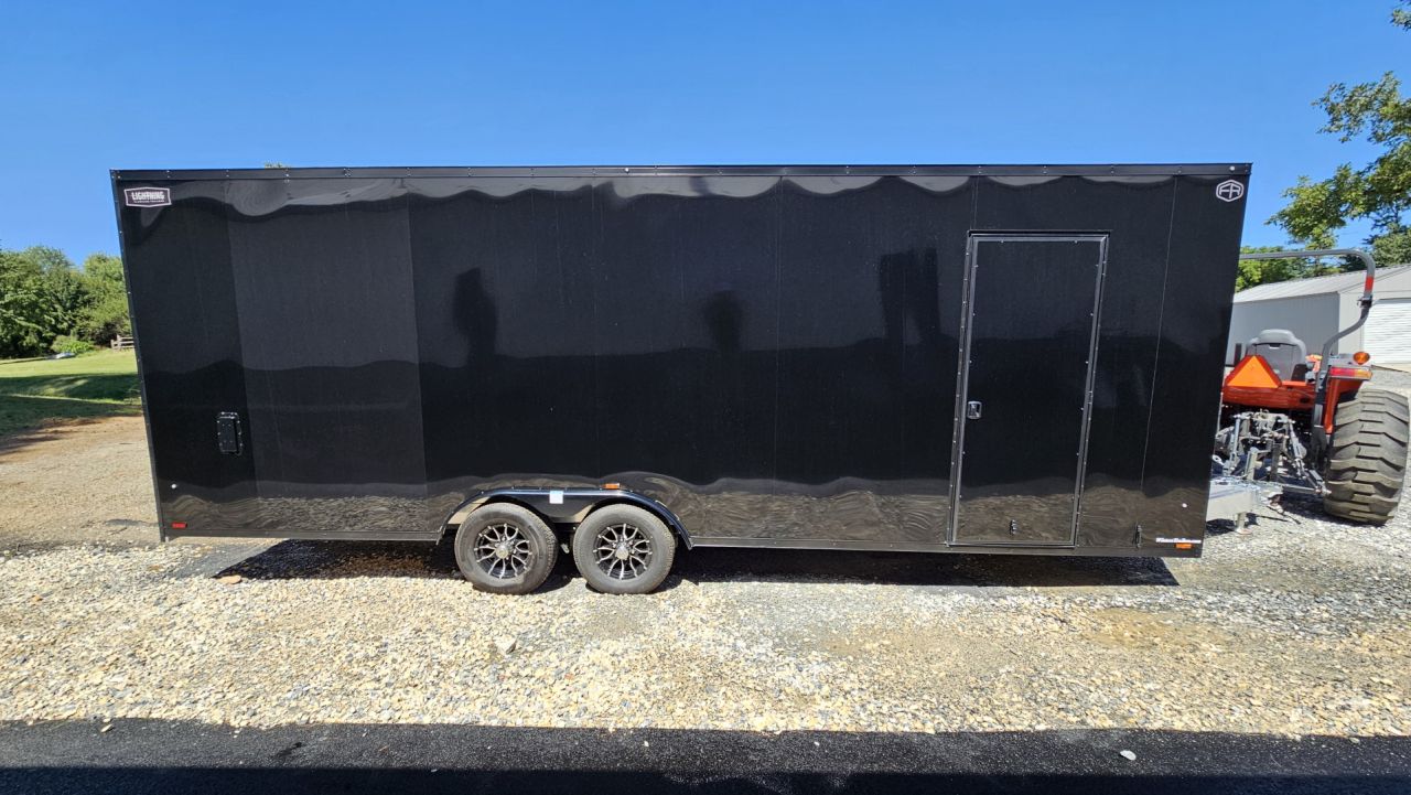 New 2026 Lightning Trailers V8.5X24TA Car / Racing Trailer