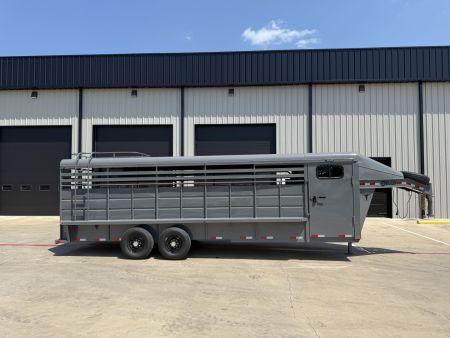 New 2026 Delco Trailers MC24 Stock / Stock Combo Trailer 41372