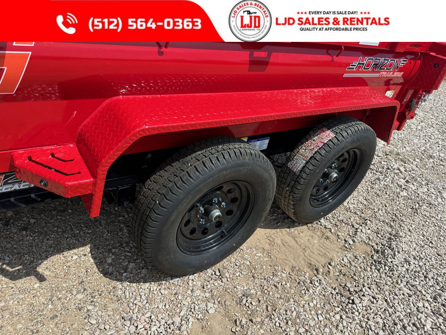 New 2026 Horizon - Dump Trailer - 5' X 10' X 18"