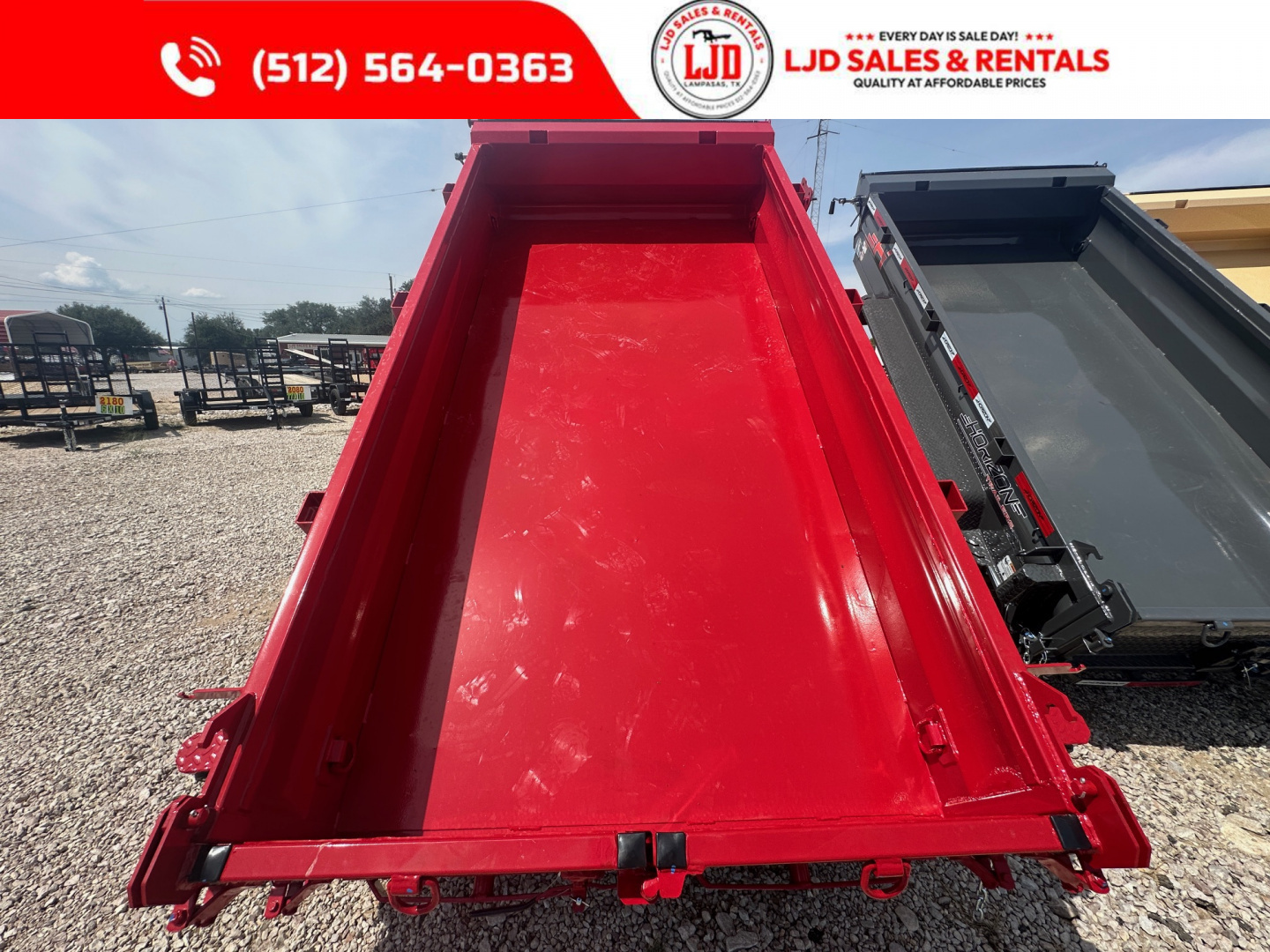 New 2026 Horizon - Dump Trailer - 5' X 10' X 18"