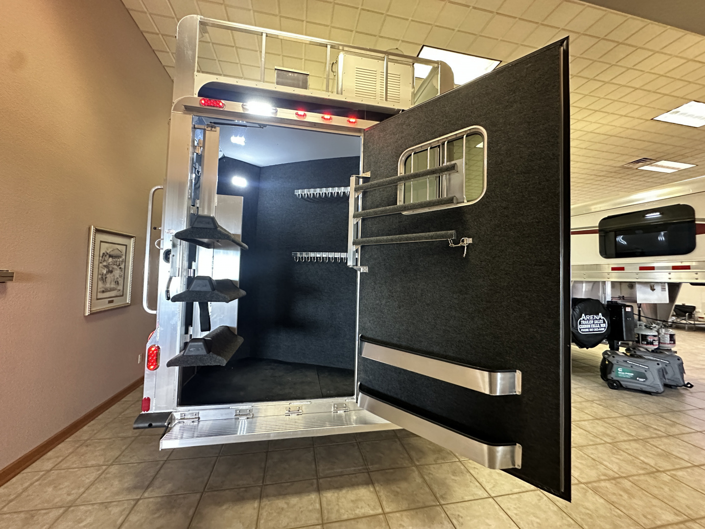 New 2026 4-Star Trailers 3H 18' Trail Boss LQ Horse Trailer