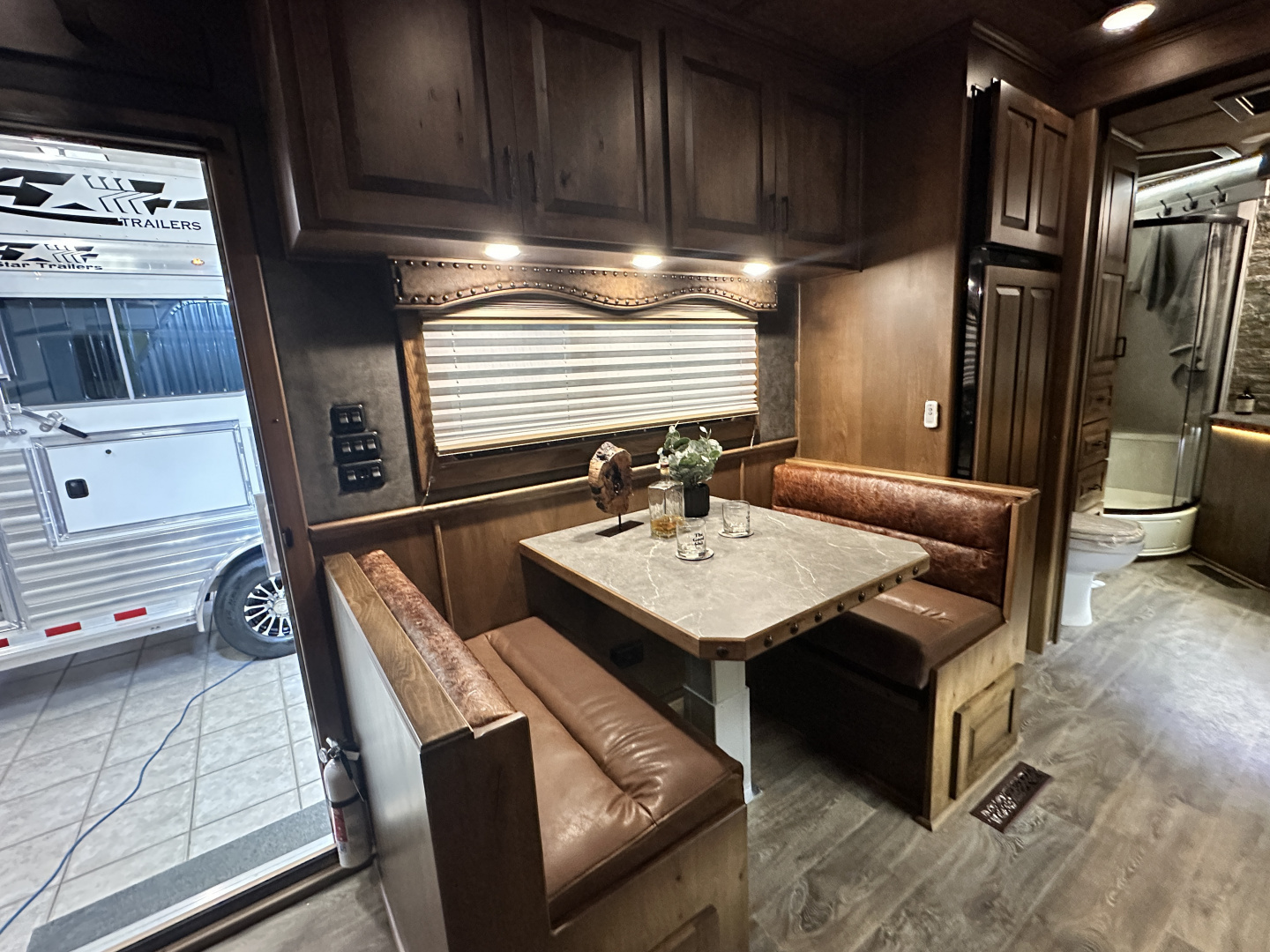 New 2026 4-Star Trailers 3H 18' Trail Boss LQ Horse Trailer
