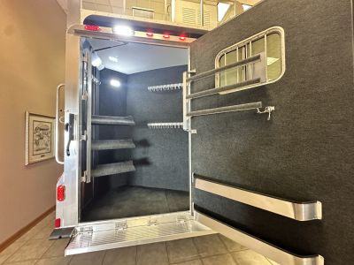 New 2026 4-Star Trailers 3H 18' Trail Boss LQ Horse Trailer