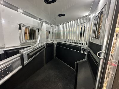 New 2026 4-Star Trailers 3H 18' Trail Boss LQ Horse Trailer