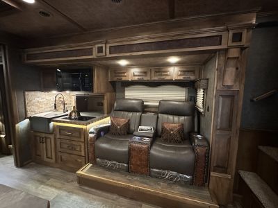 New 2026 4-Star Trailers 3H 18' Trail Boss LQ Horse Trailer