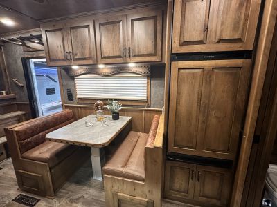New 2026 4-Star Trailers 3H 18' Trail Boss LQ Horse Trailer