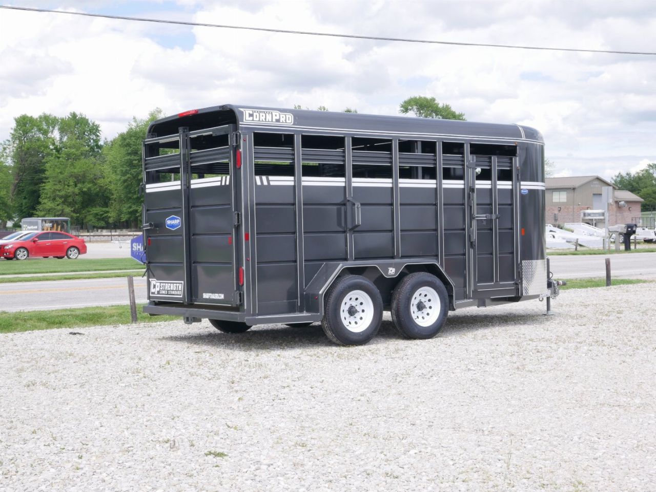 New 2026 CornPro SB-16 6S Stock / Stock Combo Trailer
