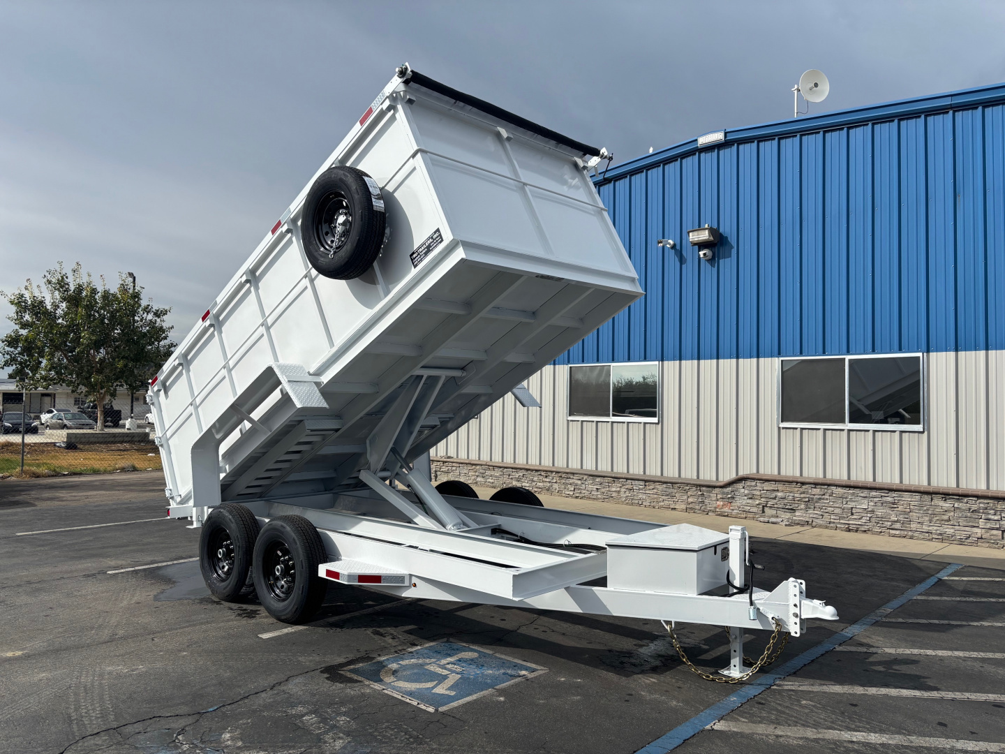 New 2026 TRU 7'x14'x4' Dump Trailer 14k
