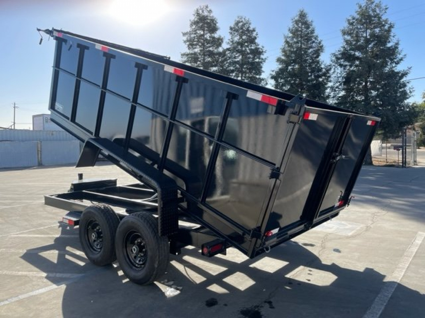New 2026 TRU 7'x14'x4' Dump Trailer 14k
