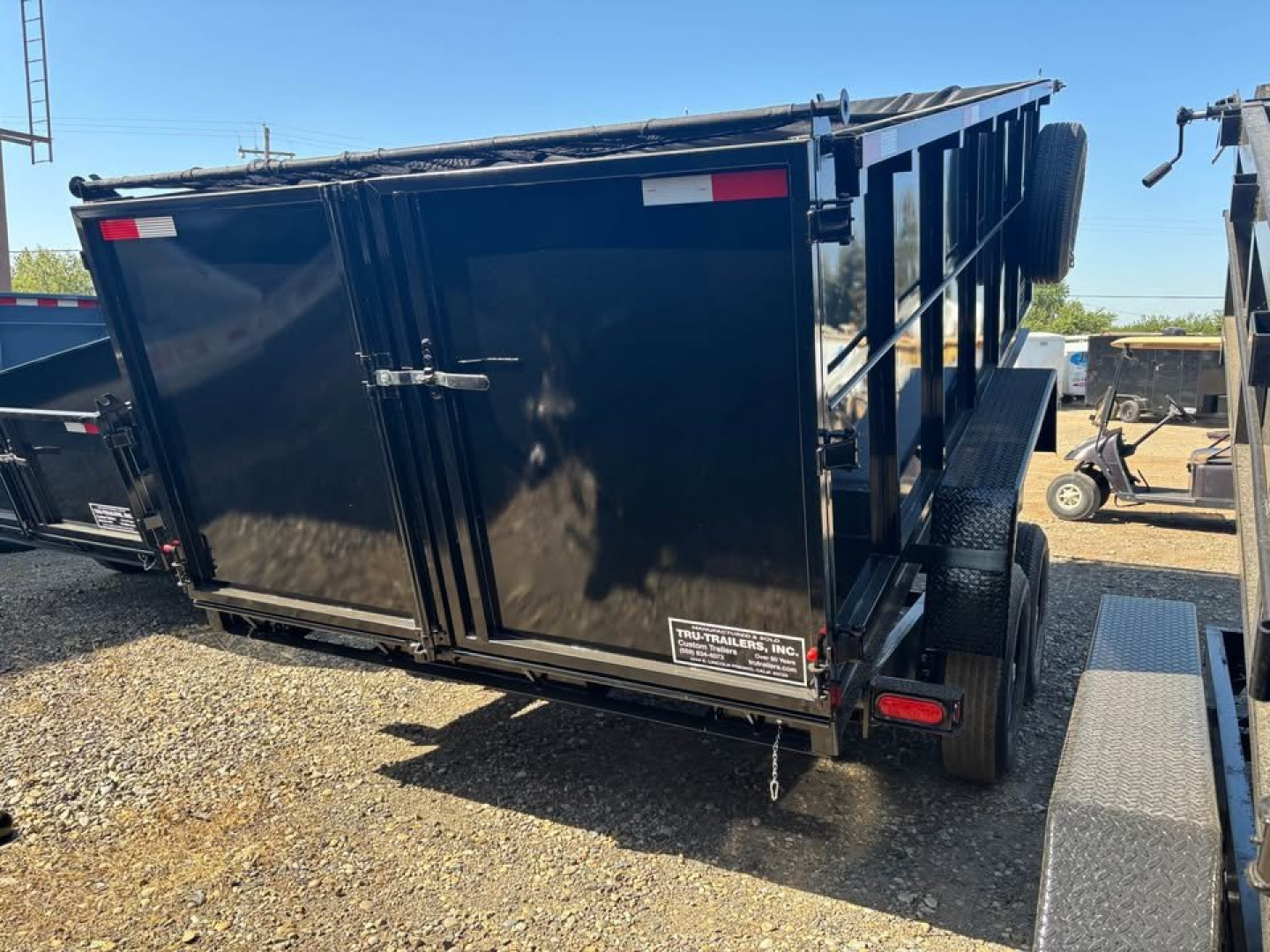 New 2026 TRU 7'x14'x4' Dump Trailer 14k