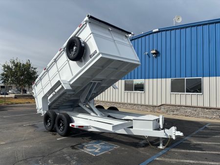 New 2026 TRU 7'x14'x4' Dump Trailer 14k
