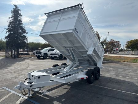 New 2026 TRU 7'x14'x4' Dump Trailer 14k