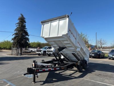 New 2026 GR 7'x14'x 42" Walls Low-Profile Design Dump Trailer 14,000 lbs GVWR