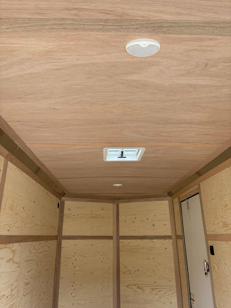 New ENCLOSED CARGO BOX 2026 CONTINETAL VHW714TA2 7x14 TRAILER RAMP
