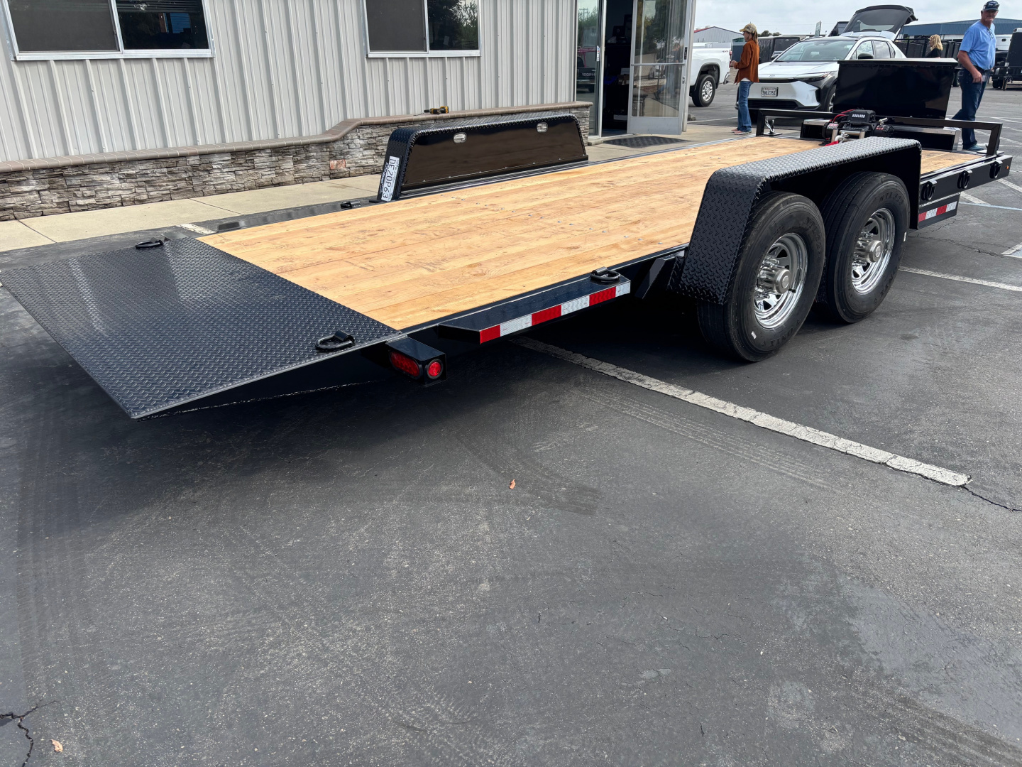 New 2026 TRU 7'x20' Custom Car Hauler / Racing Trailer 14k