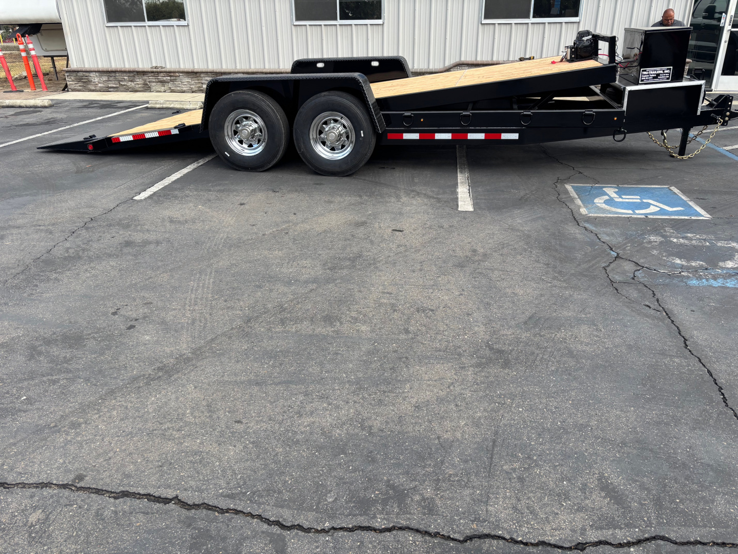 New 2026 TRU 7'x20' Custom Car Hauler / Racing Trailer 14k