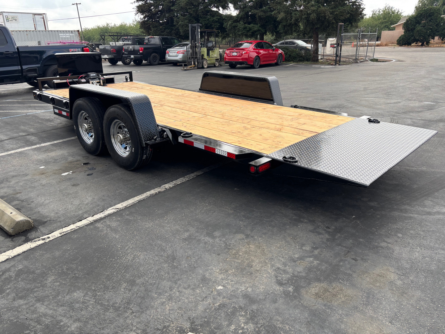 New 2026 TRU 7'x20' Custom Car Hauler / Racing Trailer 14k