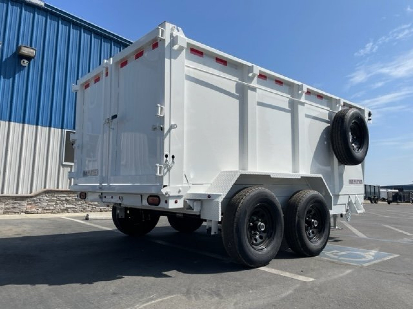 New 2026 Iron Panther 6x12x4 Dump Trailer 9,995lbs GVWR
