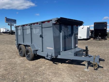 New 2026 Iron Panther 6x12x4 Dump Trailer 9,995lbs GVWR