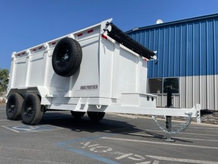 New 2026 Iron Panther 6x12x4 Dump Trailer 9,995lbs GVWR