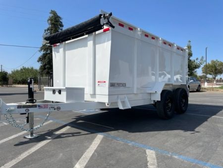 New 2026 Iron Panther 6x12x4 Dump Trailer 9,995lbs GVWR