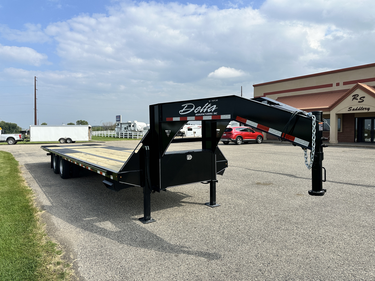 New 2026 Delta Mfg 210HGN 32' x 8'6" Flatbed Trailer