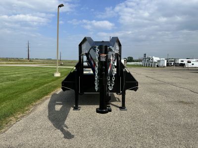 New 2026 Delta Mfg 210HGN 32' x 8'6" Flatbed Trailer