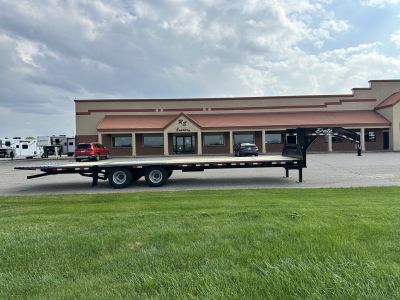 New 2026 Delta Mfg 210HGN 32' x 8'6" Flatbed Trailer