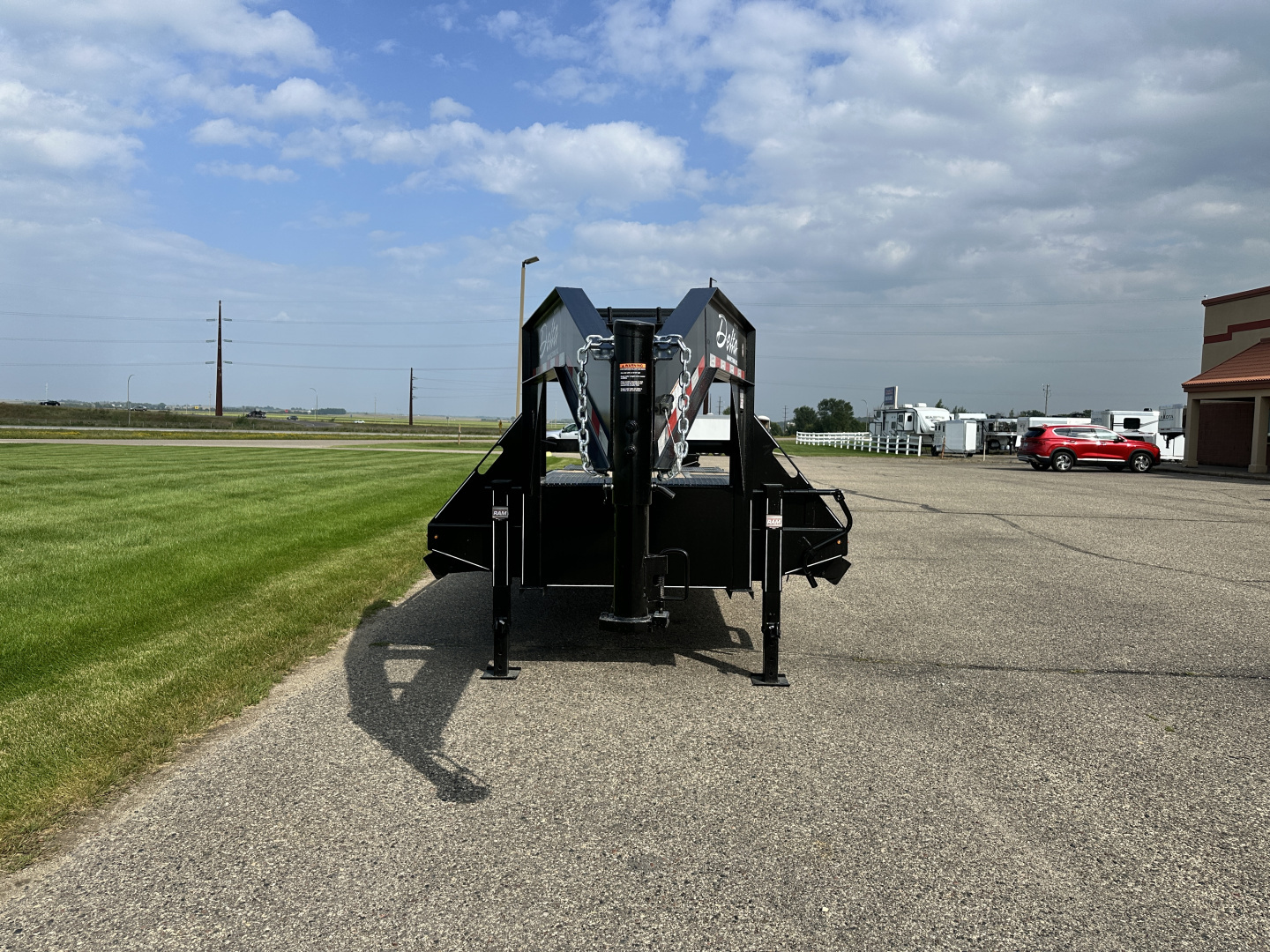 New 2026 Delta Mfg 28' x 8'6" 210GN Flatbed Trailer