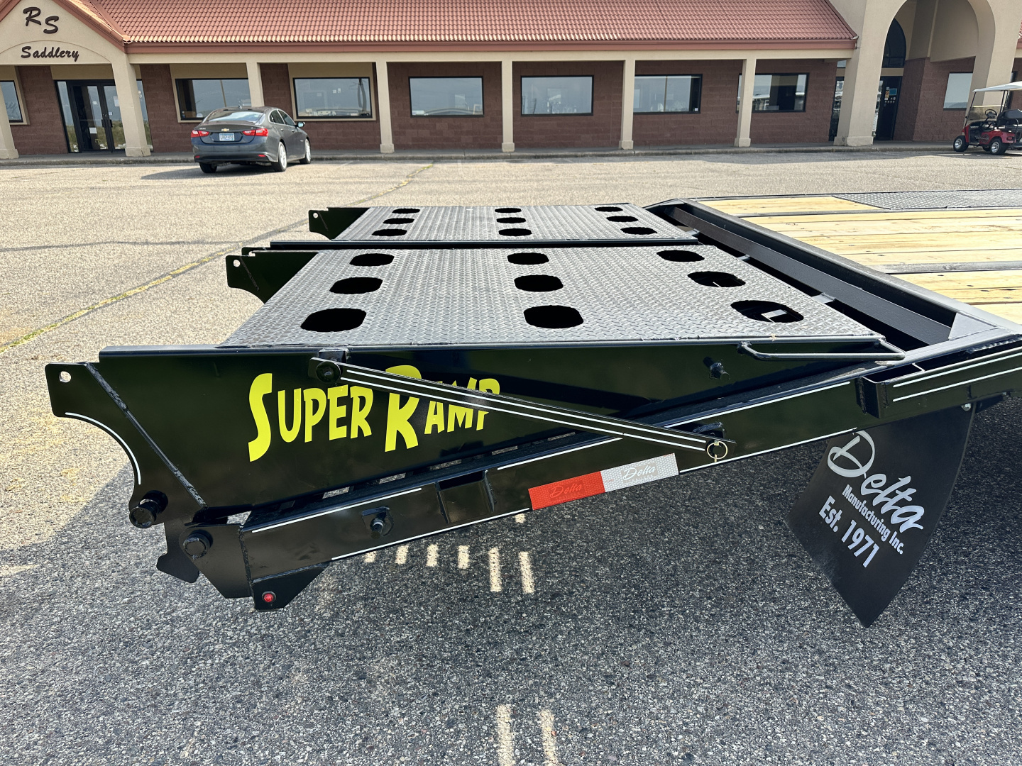 New 2026 Delta Mfg 28' x 8'6" 210GN Flatbed Trailer