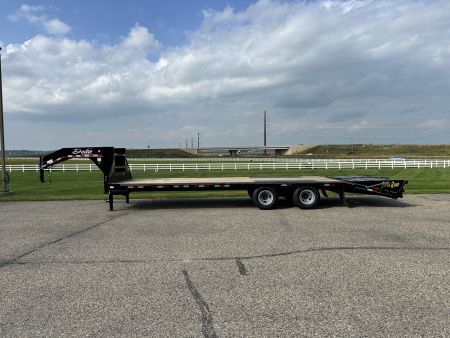 New 2026 Delta Mfg 28' x 8'6" 210GN Flatbed Trailer