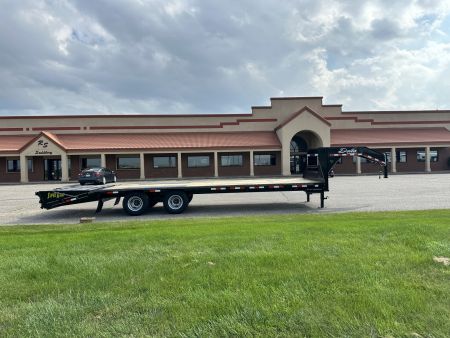 New 2026 Delta Mfg 28' x 8'6" 210GN Flatbed Trailer