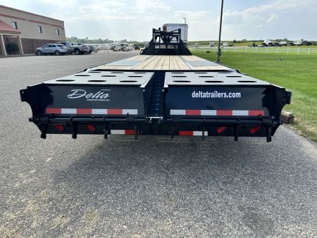 New 2026 Delta Mfg 28' x 8'6" 210GN Flatbed Trailer