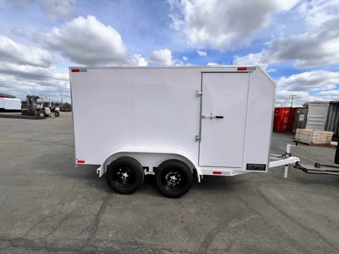New 2026 Tru 6'x12'x6' Tandem Enclosed Trailer 7k