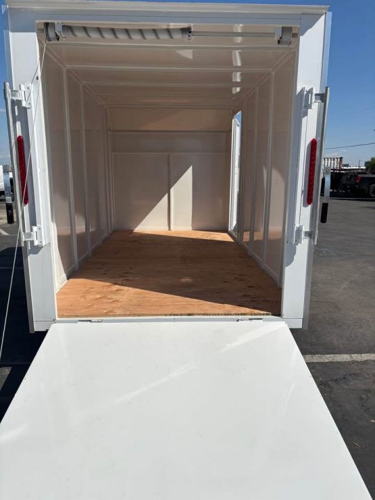 New 2026 Tru Enclosed Cargo Tandem Trailer Ramp or Barn Door 6x12x6 7,000 GVWR